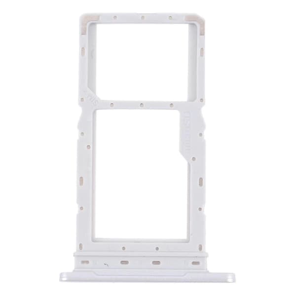 SIM + Micro SD-kortfack för Samsung Galaxy Tab A8 10.5 2021 lucky White