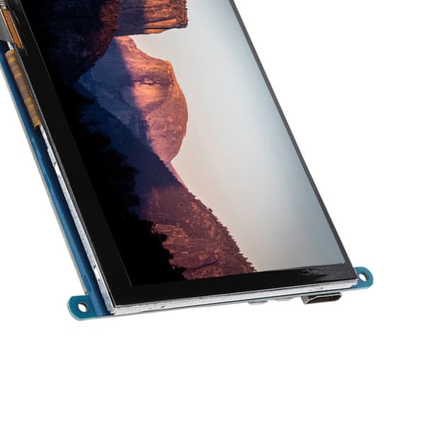7-inch LCD HDMI 1024x600 Ultra HD Display with Capacitive Touchscreen for Raspberry Pi