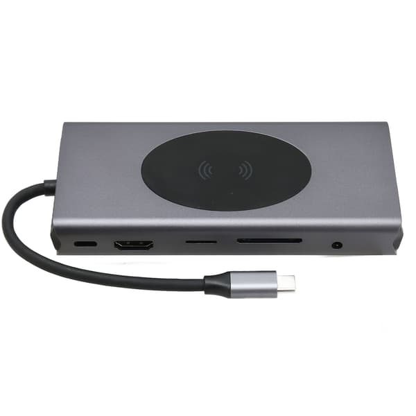13-i-1 USB C Dockingstation Multifunktionel Hub Adapter