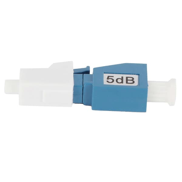 LC UPC5DB Optisk Fiber Dæmper Stik SingleMode Han Hun Adapter Høj Returtab