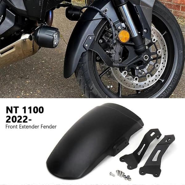 Forlængede håndbeskyttere til Honda NT 1100 nt1100 Black