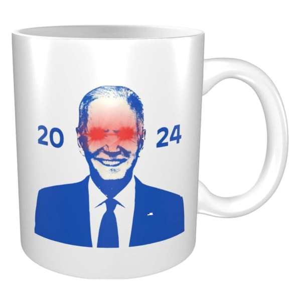 100% Nytt! Dark Brandon Biden 2024 Mug Rösta på Joe Pro Biden Mugg 2024 Joe Bidens Kampanj Mugg Brandon Stiger Mugg Keramik Kaffe Resemugg Koppar(