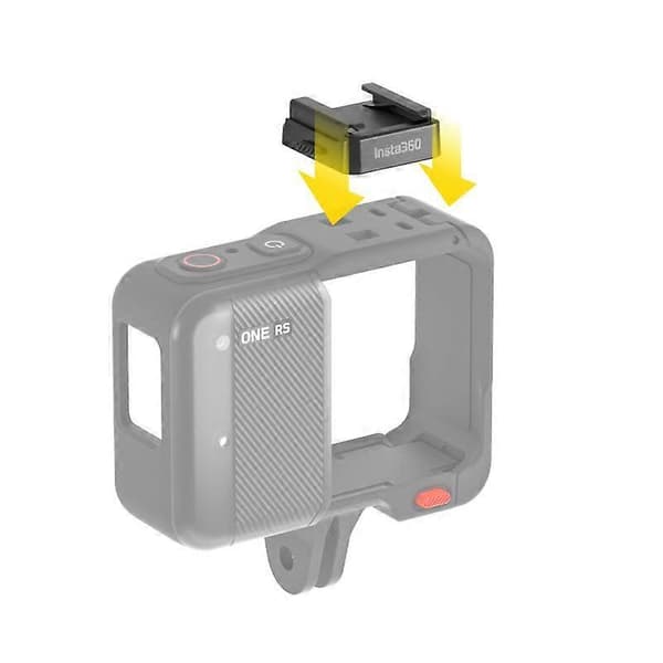 ONE RS Quick Release Cold Shoe og Mic Adapter Bundle Vlog Tilbehør Cold Shoe