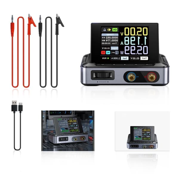 User-friendly Power Supply 30V 5A for Serial Device Connection, Portable Size Standard 0.42