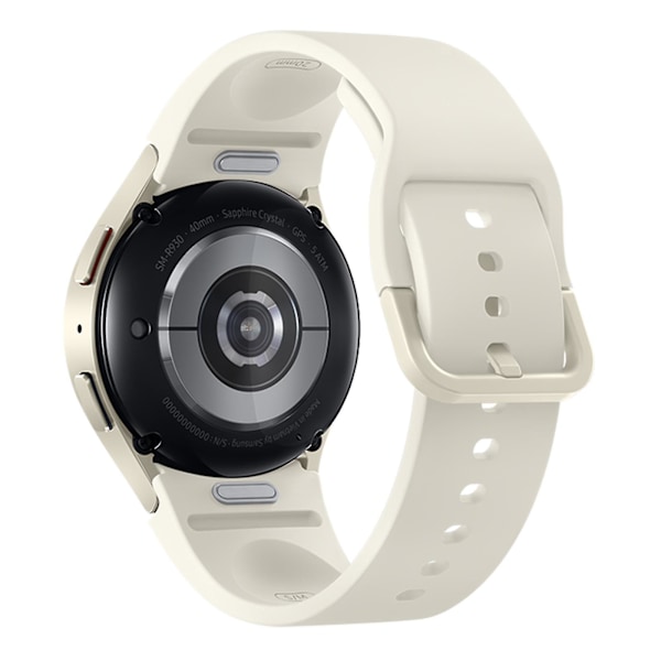 Ersättningsarmband i silikon för Samsung Galaxy Watch6 40 / 44mm / Watch6 Classic 43 / 47mm Beige