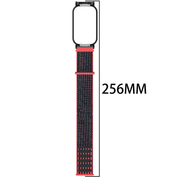 For Redmi Band 2 Pustende Urrem, Fleksibel Nylon Armbånd Smartklokke Rem for Kvinner/Menn Seashell