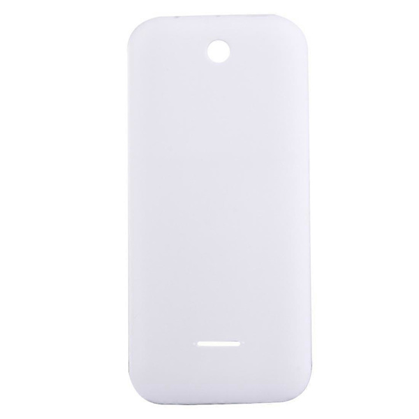 Solid Farge Plast Batterideksel for Nokia 225 White