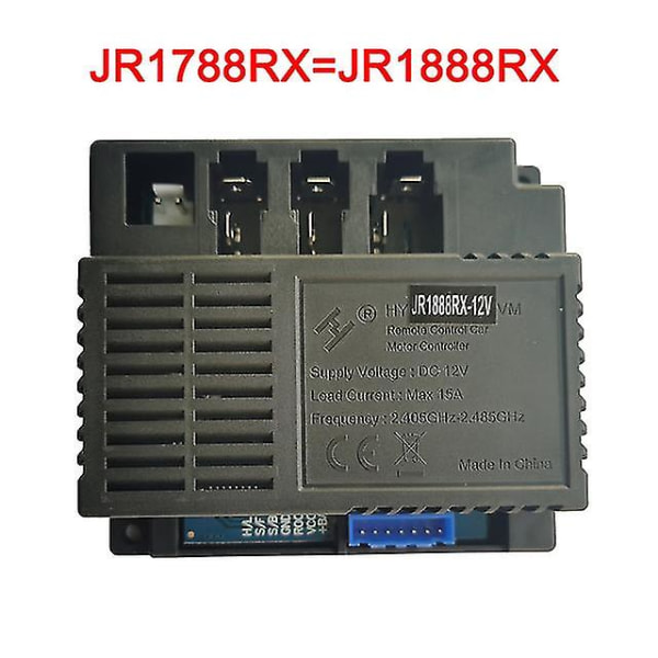 Jr-rx-12v børnebil, Bluetooth-fjernbetjeningsmodtager, jævn start-controller Jr1958rx og Jr1858rx/jr1738rx JR1888RX-12V