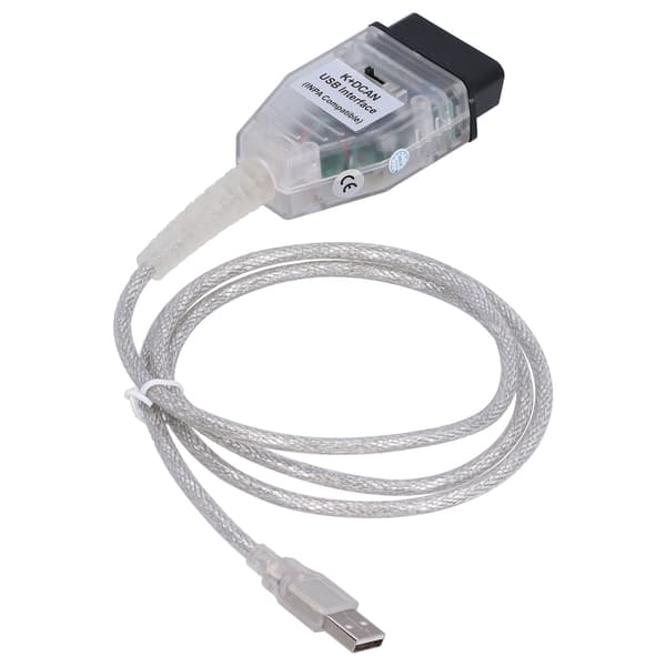 1224V OBD-kabeladapter med afbryder til K+CAN K+DCAN bildiagnoseværktøj