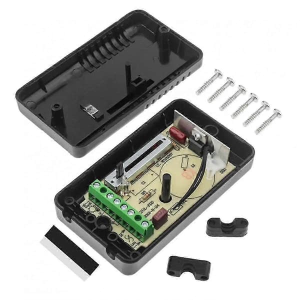 Fotdimmerbryter Full Range Inline Slide Control Switch for Gulvlampe LED-lampe Glødepære Black