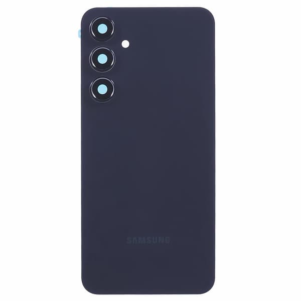Batterihus til Samsung Galaxy A55 5G A556 med kameraobjektivdæksel - Multicolor Black