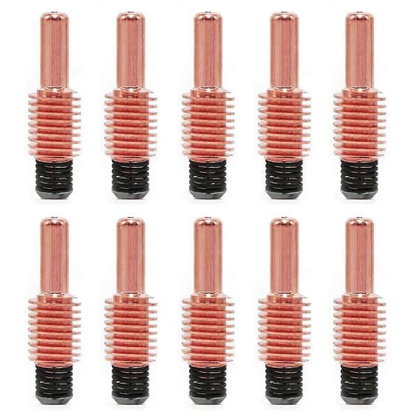 Sæt med 10 plasmaelektroder til Hypertherm Duramax 220842 105a Tw
