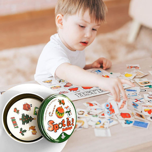 Tegneserie Spot It Matchende Kort Spil Logisk Ræsonnement Øvelse Brætspil Gave Til Børnedag Dolly