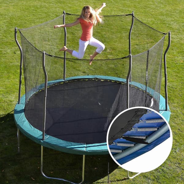 20 stk. Trampolin Spring Seng Elastik Seng Mesh Klud Spænde Trekant Ring Dele-FCY