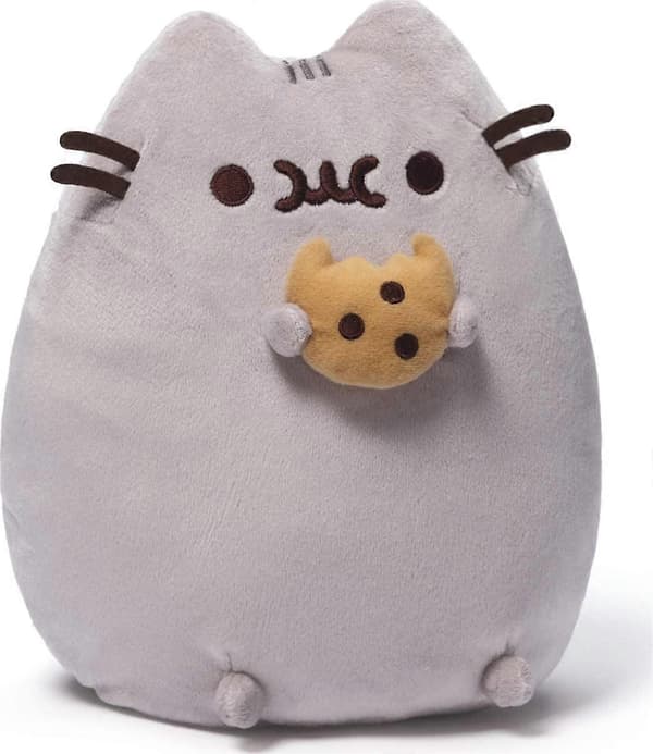Pusheen Snackable Cookie Stuffed Animal Plys, 9,5