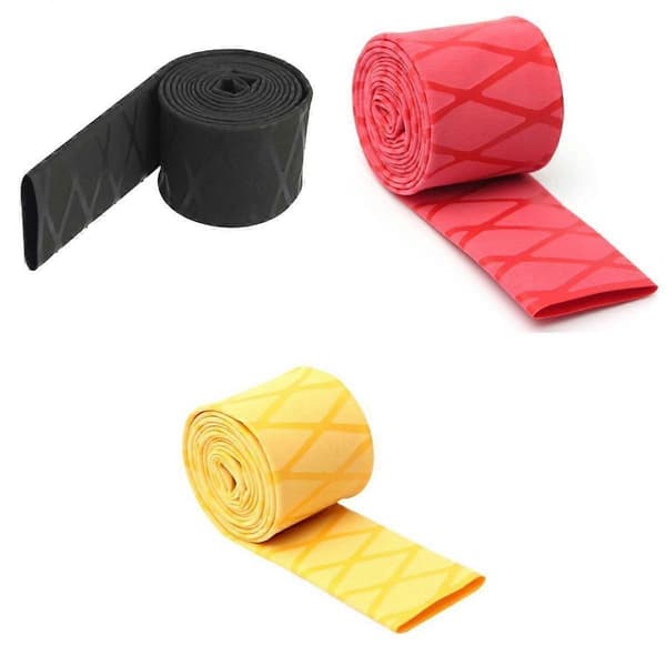 3x Halkfri Krympslang Texturerat Grepp Fiskespö 1mx0.25cm