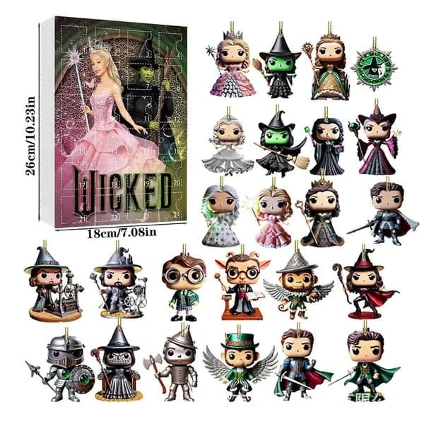 Evil Christmas Countdown Adventskalender Blind Box Farge: C