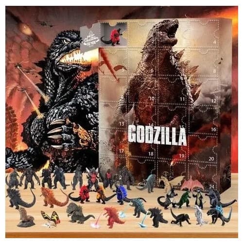 Godzilla adventskalender blind box-leke-WELLNGS