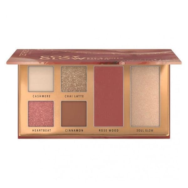 CATRICE - PALETTE TIL ØJNE OG KINDER COZY GLOW ROSA