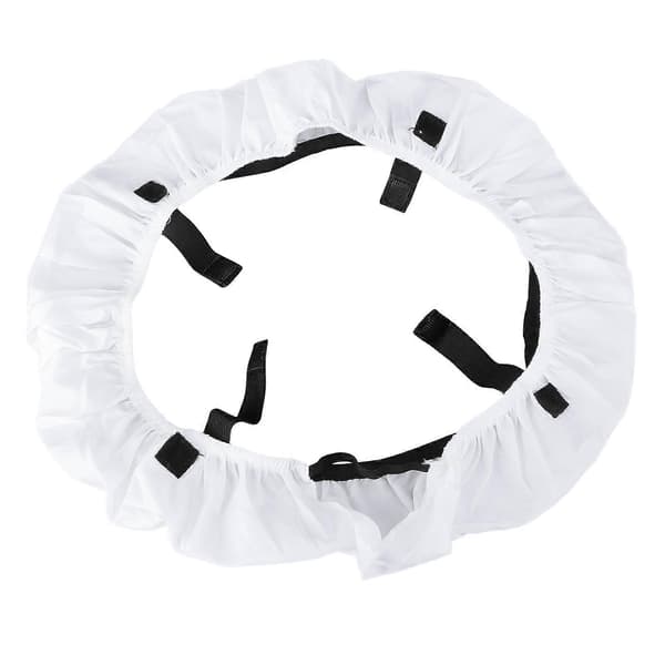 18 tommer ringlys-diffuser, flash-diffuser, speedlight-diffuser, ring-flash-softbox White