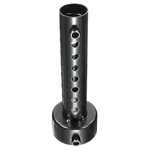 2x Universal Motorcykel Avgassystem Dämpare Baffel Db Killer Ljuddämpare Kompatibel 48mm Svart