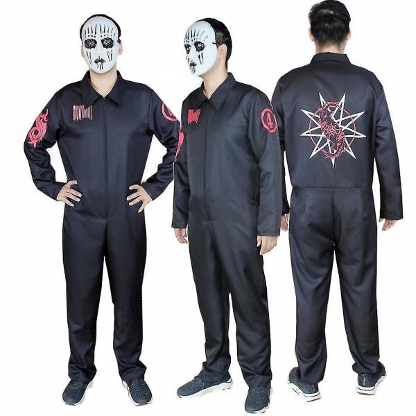 Halloween Cosplay Onesie Cosplay Costume Slipknot tøj XL