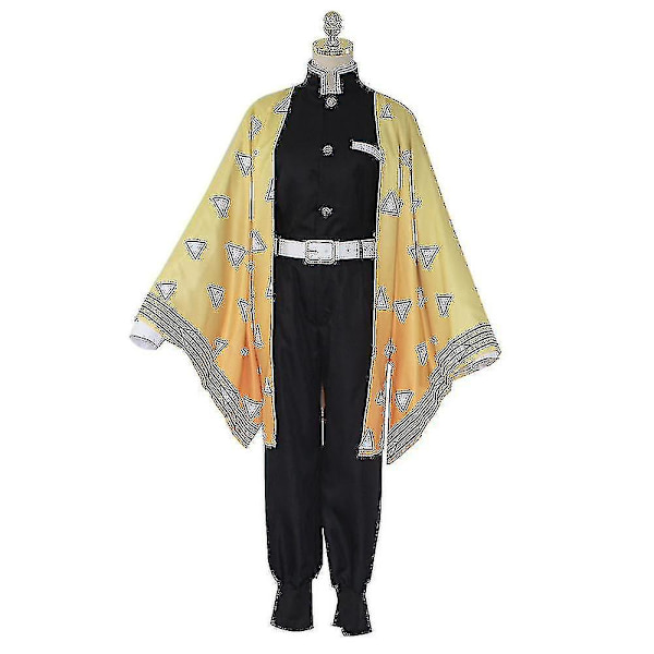 Kostume til børn i alderen 4-14 år - Anime-outfits-r Zenitsu Agatsuma 11-12 Years