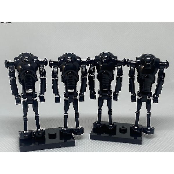 Battle Droid Minifigurer Star Wars Super Battle Droids Kommandanter Piloter 10Clone Trooper 24Droid