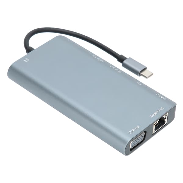 USB3.0 8-in-1 C-tyypin sovitinnapa tietokonetarvikkeet