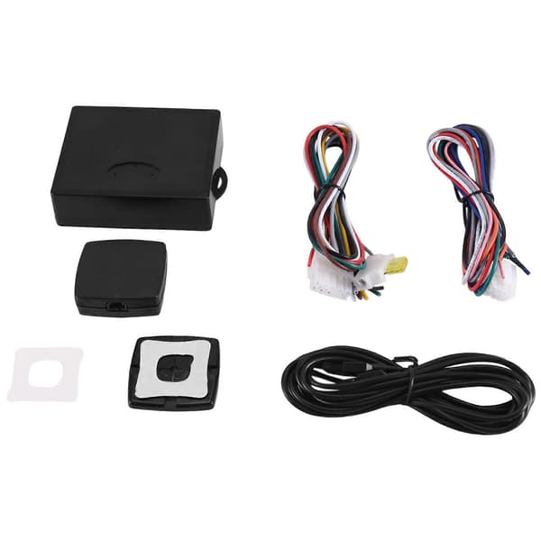2 i 1 Auto Sensor Universal Bilvisker Regn- og Lyssensor Black