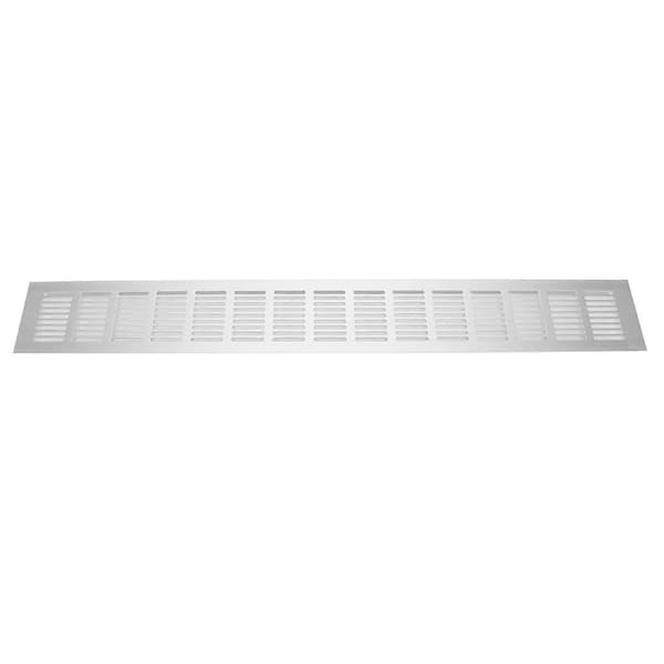 600x80mm Luftstrømventil Ventilasjon Plater Lukker Aluminium Legering for RV Skap