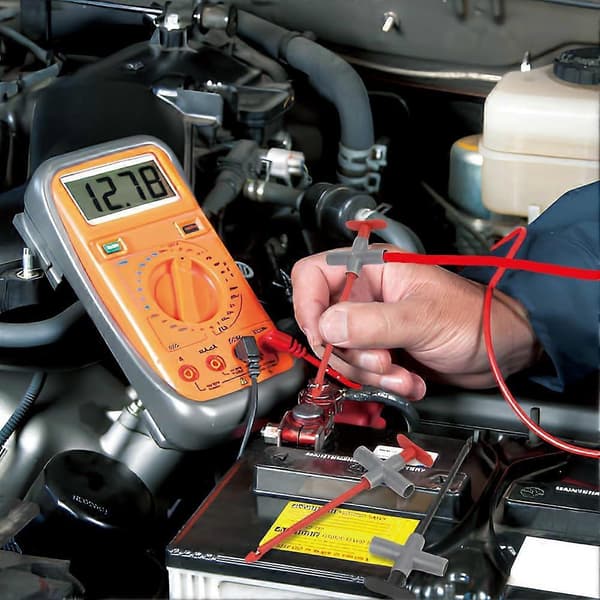 Multimeterkabel, testprober, punkteringsprobe, 4 mm probe, testklemme, testledninger