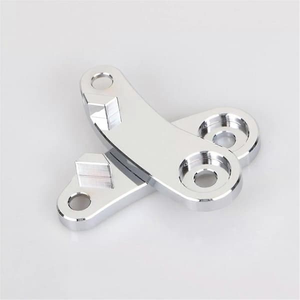 Flytning af forreste blinklys kompatibel med FXSTSB Softail Springer Classic Electroplated Silver