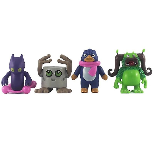 My Singing Monster Figursett Leke Syngende Monsterfigurer Plastleker Dukker Figuras Wubbox Actionfigurer Maw Julegave[HK] a