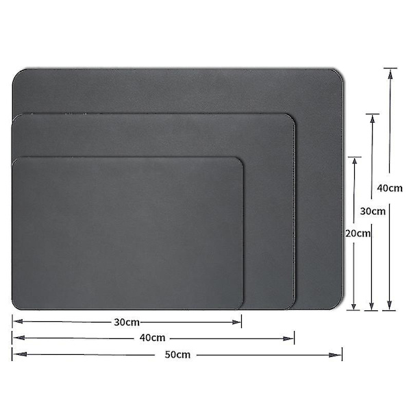 Superabsorberende Kaffeedisk Stor Køkken Absorberende Dræningsmåtte Tørremåtte Hurtigtørrende Badeværelsesdræningsmåtte blue 30x20cm