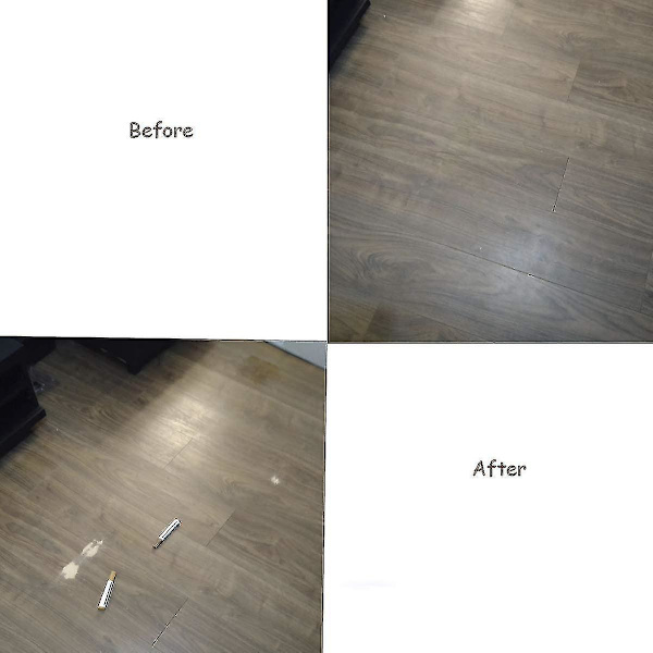 Möbelreparationsset, träpennor för touch-up, laminat-reparation, vaxstift för träreparation, möbelmarkörer för touch-up, set med 17 markörer och vaxstift