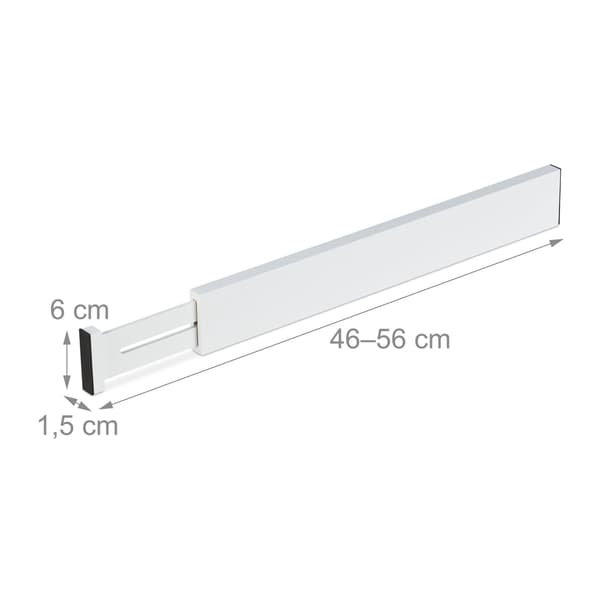 set med 4 lådavdelare i vitt 1250