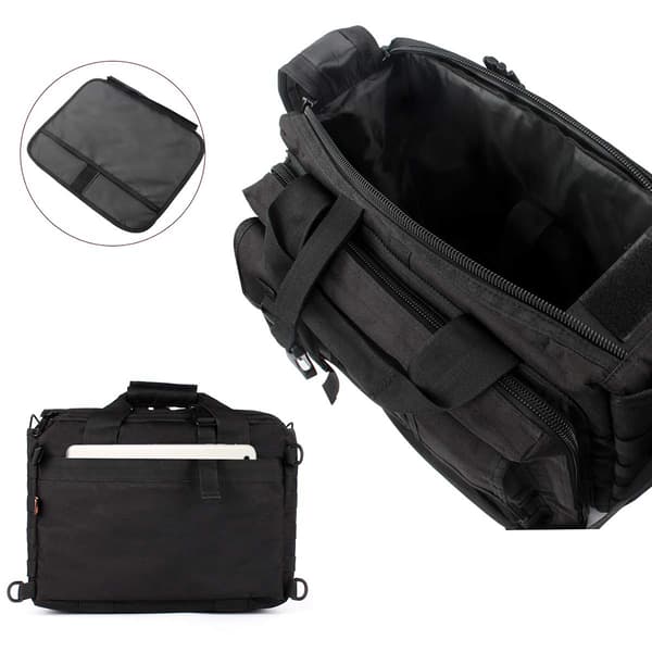 17.3 inch Laptop Compartment Briefcase, Durable Material with Scratch-Resistant Waterproof Design for Ultimate Protection