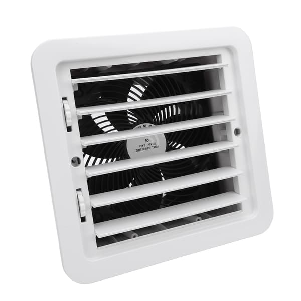 RV Sidevægsventilator 12V 5W Manuel Justering Sideventilation E