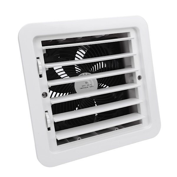 RV Sidewall Fan 12V 5W Manual Adjustment Side Ventilation E