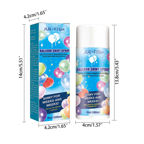 Ballongglans Spray Ballongglans Spray Ballongglans Spray 100ml Fan20241777