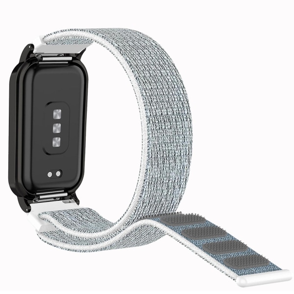 For Redmi Band 2 Pustende Urrem, Fleksibel Nylon Armbånd Smartklokke Rem for Kvinner/Menn Seashell