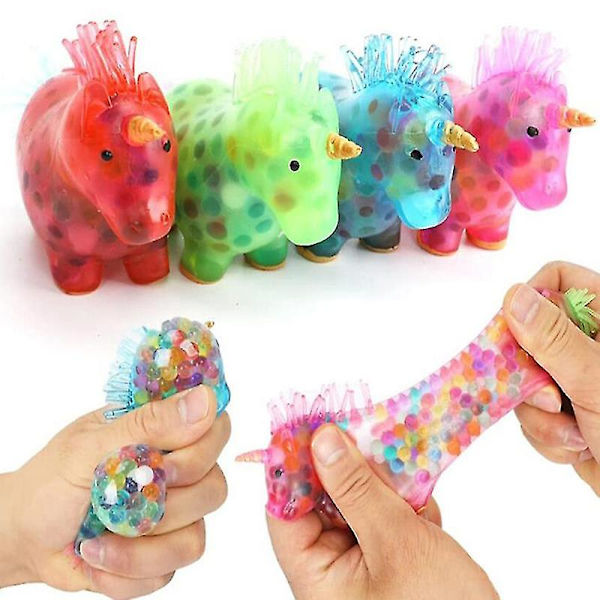 Enhjørning Stressbolde Legetøj Klem Legetøj Stressaflastning Fidget Squishy Stressbold