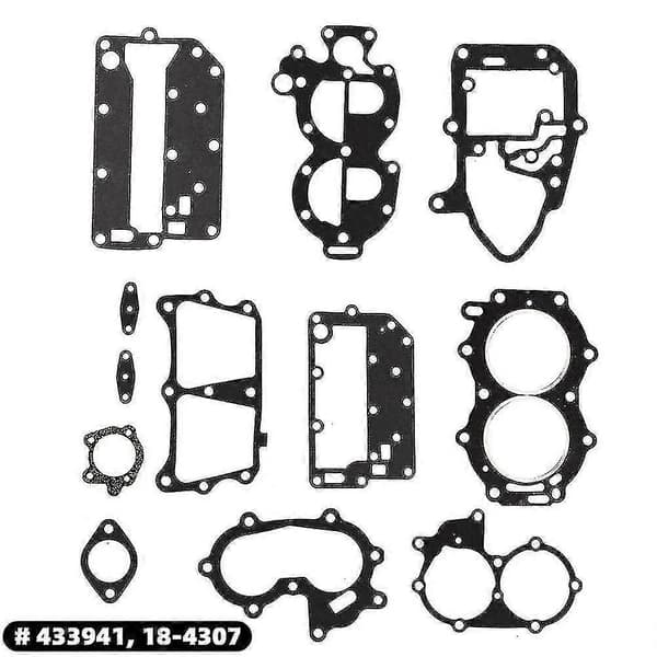 Pakningssæt Powerhead til Johnson/Evinrude 25/35hk 2cyl X-ref 433941 18-4307