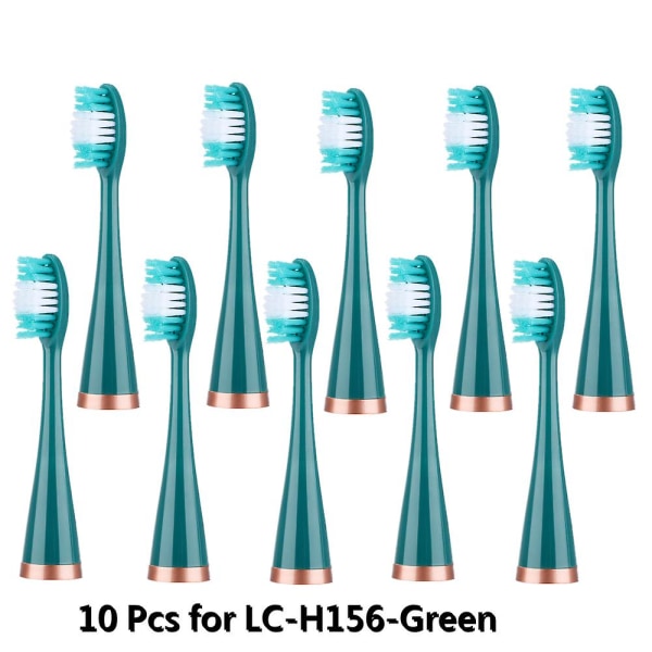 10/8 stk/sæt Tandbørsteudskiftningshoveder til Lc-h156/m07 Elektrisk tandbørstemundstykke Udskiftningshoveder Smarte børstehoveder Engros 10PCS LC-H1561