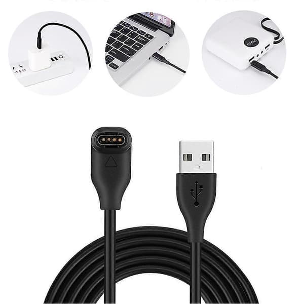USB-opladerkabel til Garmin Fenix 6 / 6S / 6X Pro Sapphire