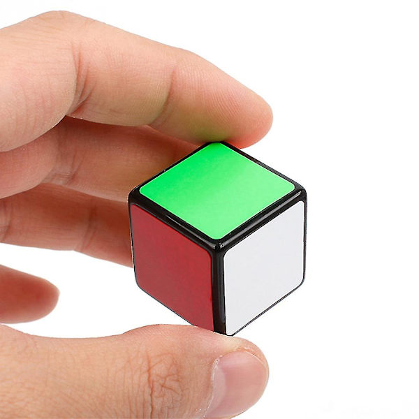 25mm 1x1 Magic Cube - Udvikler Intelligens Tidlig Læringslegetøj Til Børn Børnegave 2020 Nyhed - Sort Black