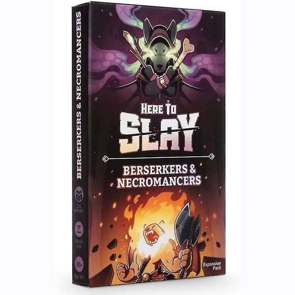 Here To Slay Berserker & Necromancer Expansion Pack – designet for å bli lagt til ditt Here To Slay-basespill