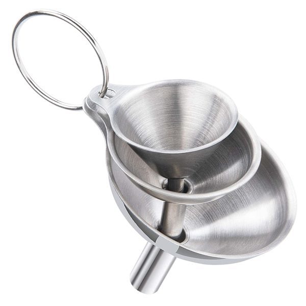 INF Trattar i rostfritt stål, 3-pack