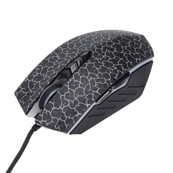 High Precision Optical 4000 DPI Gaming Wired Mouse, Comfortable Grip, Stylish Appearance, RGB Wired Mouse for PC, Office and Home 0.4